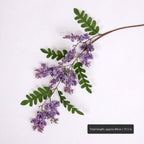 Artificial Sophora Flower Stem, Faux Wisteria Like Hanging Floral Branch for Vase Home Wedding Decor