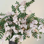 Artificial Sophora Flower Stem, Faux Wisteria Like Hanging Floral Branch for Vase Home Wedding Decor